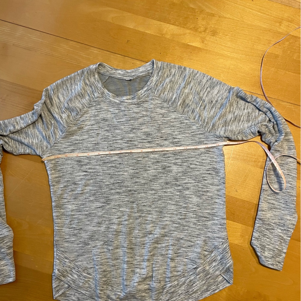 Athleta Heather Gray Mindset Sweatshirt Size XXS - Picture 10 of 12